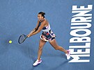 Úder Aryny Sabalenkové v semifinále Australian Open.