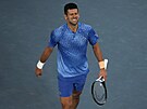 Novak Djokovi po desátém triumfu na Australian Open.