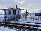 Odboka Kamensko u elezniního pejezdu P9263 v míst dlení tratí 063 a 061 u...