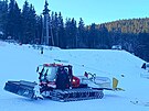 Pípravy na Svtový pohár v alpském lyování en ve pindlerov Mlýn