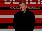 Ruský moderátor Solovjov se rozohnil v televizi. Nmce oznail za nacisty.