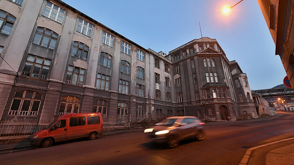 Správní budova Schichtových závod� v �ásti St�ekov v Ústí nad Labem