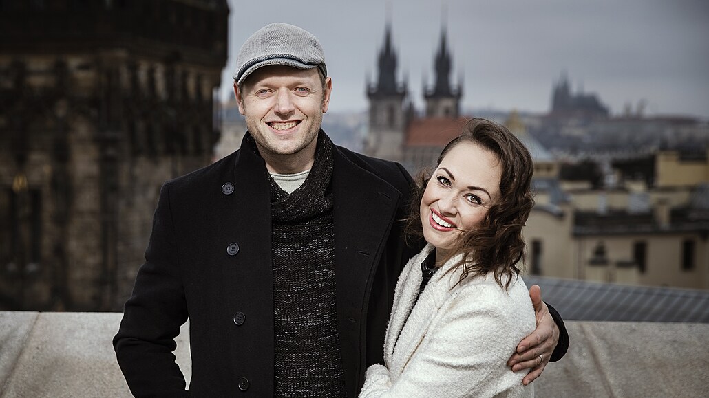 Jan K�í� a Marie K�í�ová (Praha, 24. ledna 2023)