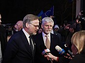 Novým prezidentem Češi zvolili Petra Pavla. Setkání s premiérem Petrem Fialou....