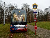 V Praze jezdí tramvaj k 30. výročí samostatné České republiky.