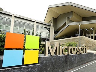 Kampus Microsoftu v americkém Redmondu. (3. července 2014)