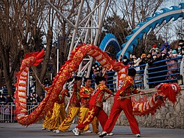 Lunární Nový rok v Pekingu v ín (21. ledna 2023)