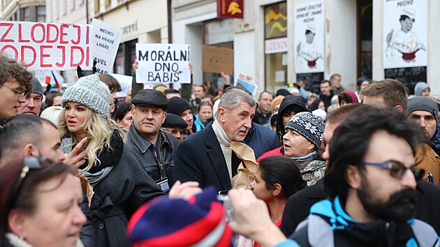 Šéf hnutí ANO Andrej Babiš navštívil Jablonec nad Nisou. (20. ledna 2023)