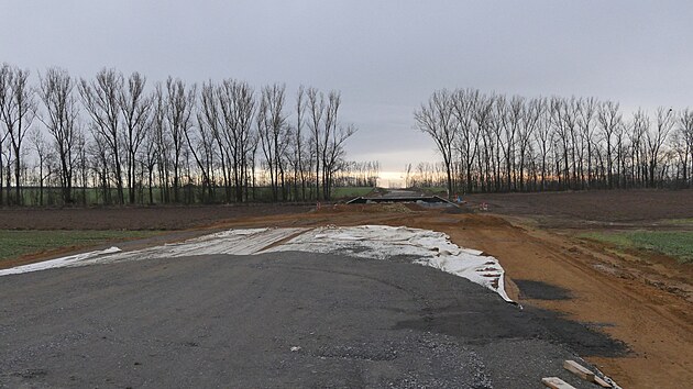 V�stavba obchvatu Svitav prob�h� podle stanoven�ho harmonogramu. Hotovo m� b�t v listopadu 2023. (20. ledna 2023)