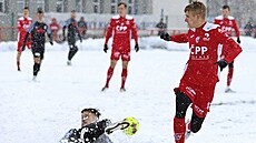 Na hrozící sněžení v prvním „jarním“ zápase v Liberci se Pardubice v sobotní...