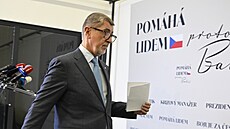 Andrej Babiš na tiskovém brífinku oznámil konec předvolební kontaktní kampaně.... | na serveru Lidovky.cz | aktuální zprávy