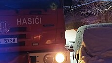 Hasi�i a str�n�ci kontrolovali pr�jezdnost ulic na s�dli�t�ch v �st� nad Labem.