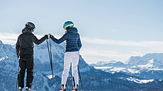 Lyaské stedisko Kronplatz v Jiním Tyrolsku