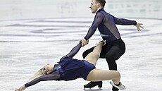 Taneční pár Natálie a Filip Taschlerovi na mistrovství Evropy