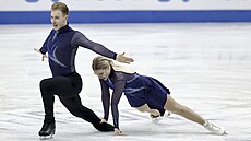 Natálie a Filip Taschlerovi na mistrovství Evropy