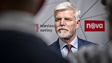 Prezidentský kandidát Petr Pavel dorazil na poslední pedvolební televizní...
