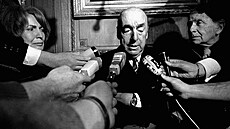 Pablo Neruda na snímku z roku 1971