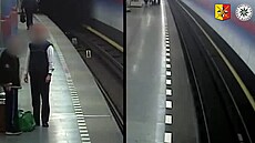 Pokus vraždy v pražském metru