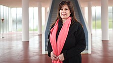 �editelka Památníku Tomá�e Bati ve Zlín� Dana Macourková (leden 2023)