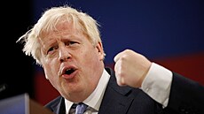 Britský premiér Boris Johnson (6. íjna 2021)