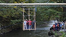 První transbordér v �esku zprovoznila v roce 2010 Chrastava na Liberecku p�es...