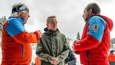 Ministr pro místní rozvoj Ivan Barto (Piráti) navtívil Horskou slubu v Peci...