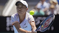 íanka ang uaj v osmifinálovém zápase na Australian Open.