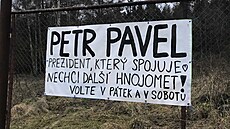 Píznivci prezidentského kandidáta Petra Pavla se snaí vlastními silami pimt...