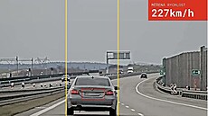 Mladý �idi� jel po dálnici D3 227 kilometr� v hodin�.