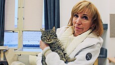 Iva Pelíšková je učitelka, o kočičí depozitum se stará ve volném čase.