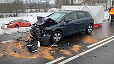 Tragická nehoda na Klatovsku. Při srážce dvou osobních vozidel zemřela mladá...