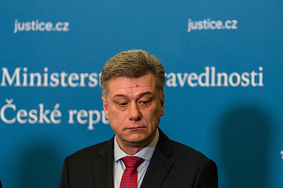 Ministr spravedlnosti Pavel Blaek. 
