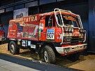 Závodní speciál Tatra 815, se kterým v roce 1988 zvítzila osádka Karla...