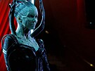 Annie Werschingová jako královna Borg ze seriálu Star Trek: Picard