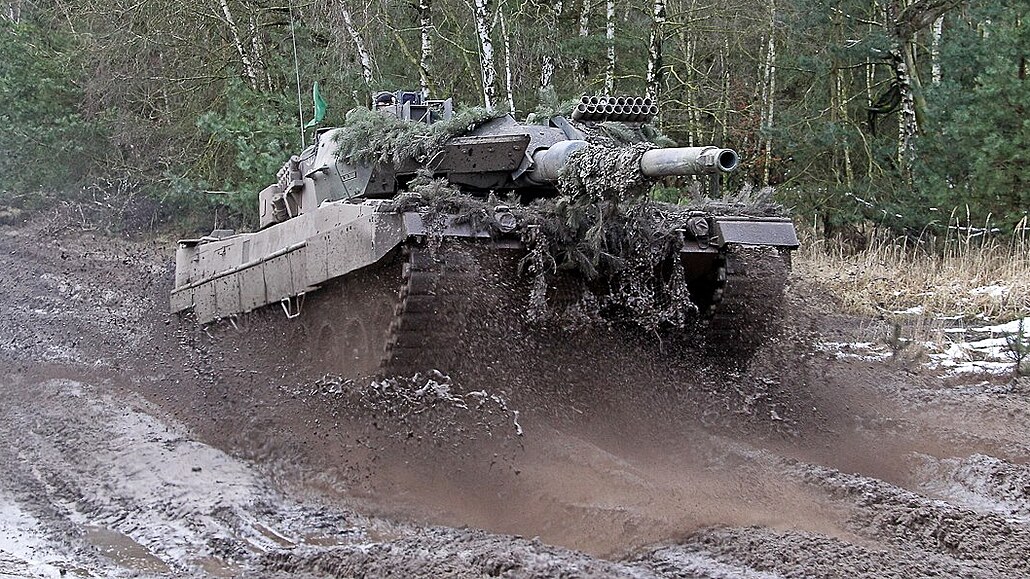Tank Leopard 2 nmecké armády