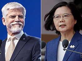 Petr Pavel a Cchaj Jing-wen