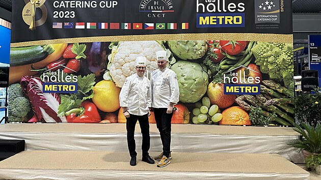 Radek David s Petrem Hajn�m