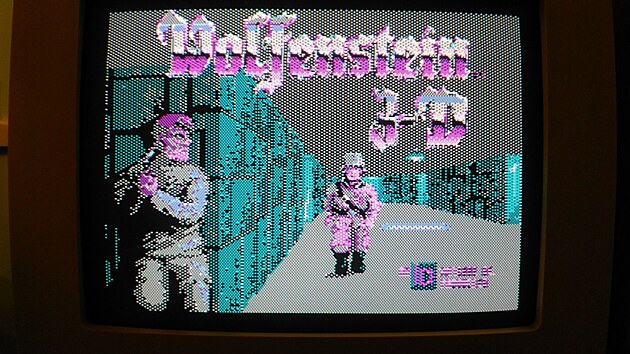 Klasická střílečka Wolfenstein 3D upravená tak, aby běhala na procesoru 8088