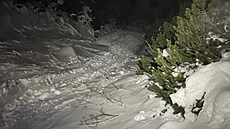 Lavina ve Vysokých Tatrách na Slovensku zavalila t�i horolezce. Dva nep�e�ili....