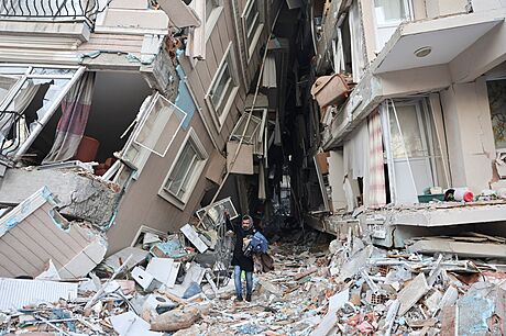 Následky zemtesení v turecké provincii Hatay (9. února 2023)