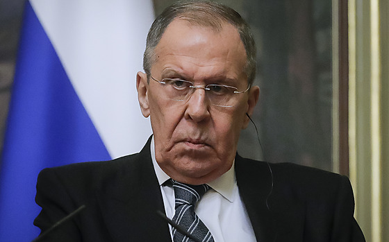 Ruský ministr zahranií Sergej Lavrov (31. ledna 2023)