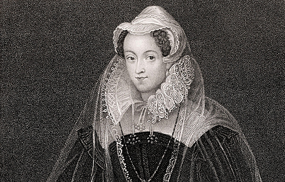 Skotská královna Marie Stuartovna.