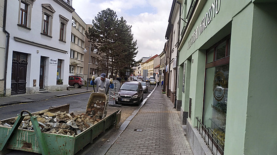 Rekonstrukce letos uzavře Palackého ulici v Rakovníku.
