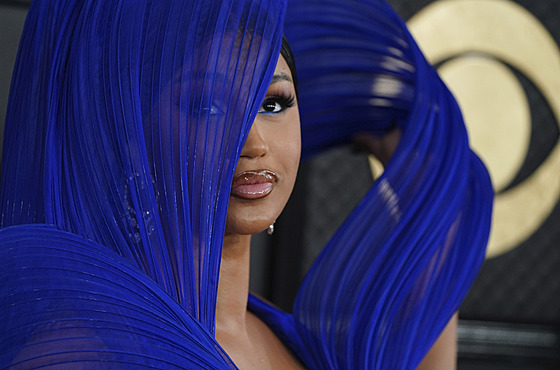 Zpvaka Cardi B na 65. roníku cen Grammy