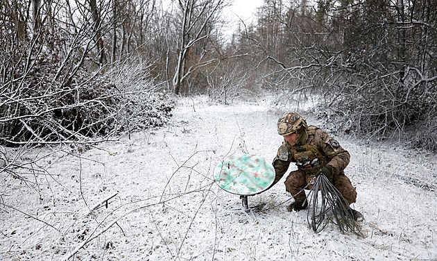 Ruští vojáci používají Muskův satelitní internet Starlink, tvrdí Ukrajina