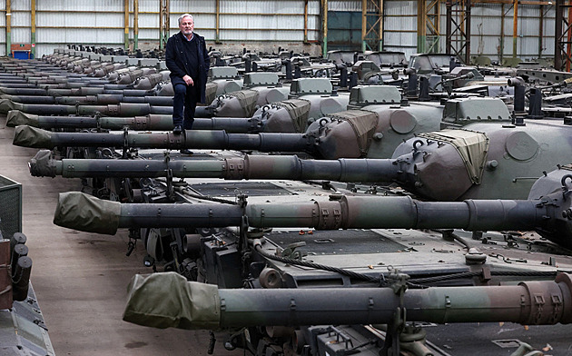 Německá firma si od Belgičana pořídila 50 Leopardů 1, poté je darovala Ukrajině