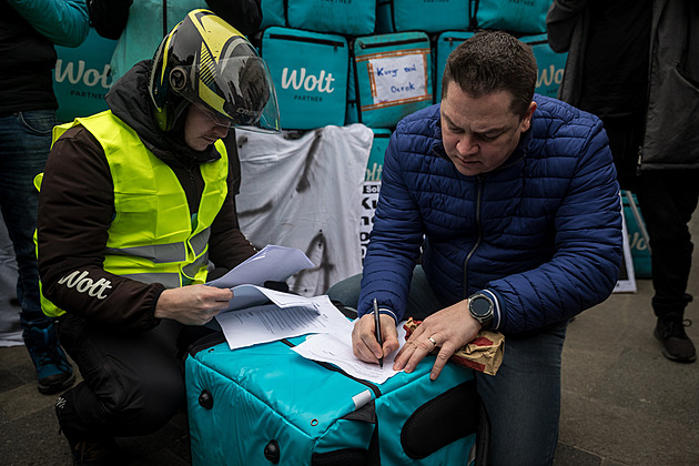Kurýři chystají protest, část z nich nevyjede do ulic. Chtějí lepší podmínky