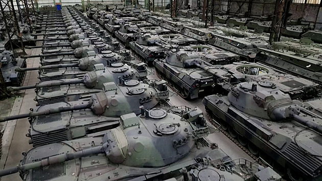 Moc opotřebované. Ukrajina odmítla část německých tanků Leopard