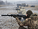 Ruští vojáci na střelnici v Doněcké oblasti (31. ledna 2023)