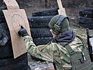 Rutí vojáci na stelnici v Doncké oblasti (31. ledna 2023)
